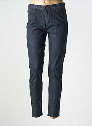 Blugi cu croială slim albastru EVA KAYAN femeie