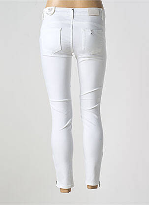 Blugi skinny elasticitate talie joasă alb LIU JO femeie