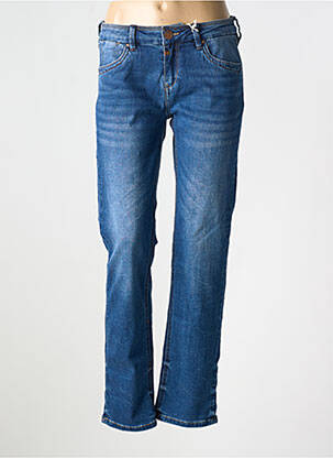 Blugi cu croială slim albastru TIMEZONE femeie