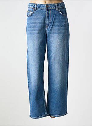 Blugi cu croială dreaptă albastru GARCIA femeie