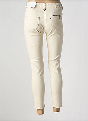 Blugi skinny elasticitate talie joasă bej FREEMAN T.PORTER femeie