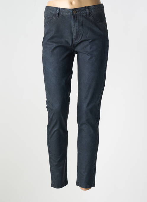 Blugi cu croială slim albastru EVA KAYAN femeie