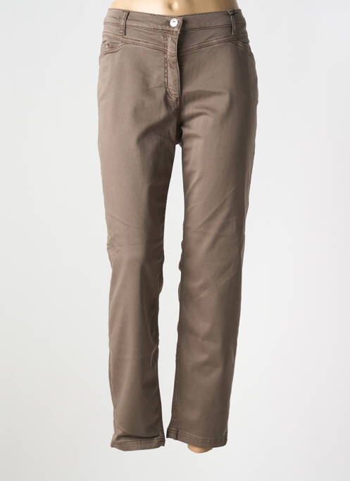 Pantalon slim maro BETTY BARCLAY femeie