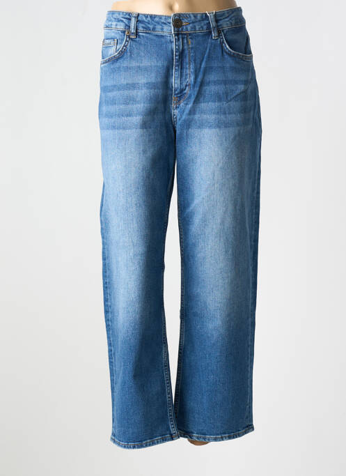 Blugi cu croială dreaptă albastru GARCIA femeie