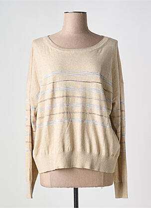 Pulover bej MOS MOSH femeie