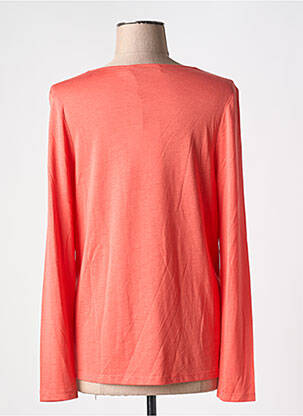 Tricou mâneci lungi mâneci lungi portocalie LA FEE MARABOUTEE femeie