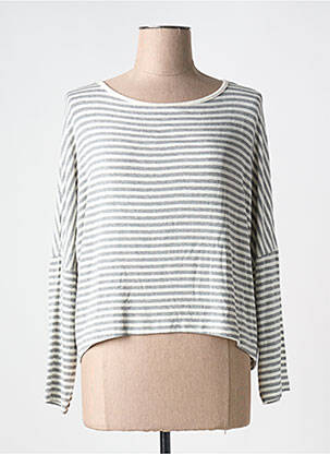 Tricou mâneci lungi mâneci lungi alb PAKO LITTO femeie
