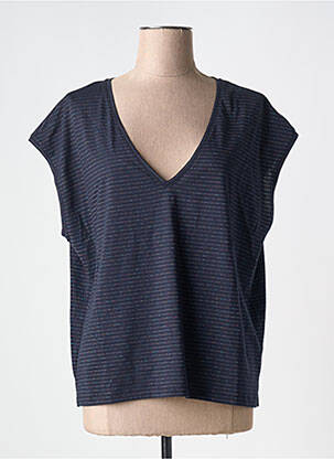 Tricou albastru LA FEE MARABOUTEE femeie