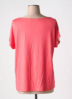 Tricou imprimeu fantezie mâneci scurte portocalie BETTY BARCLAY femeie