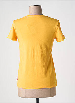 Tricou serigrafie flockată mâneci scurte portocaliu LEVI'S femeie