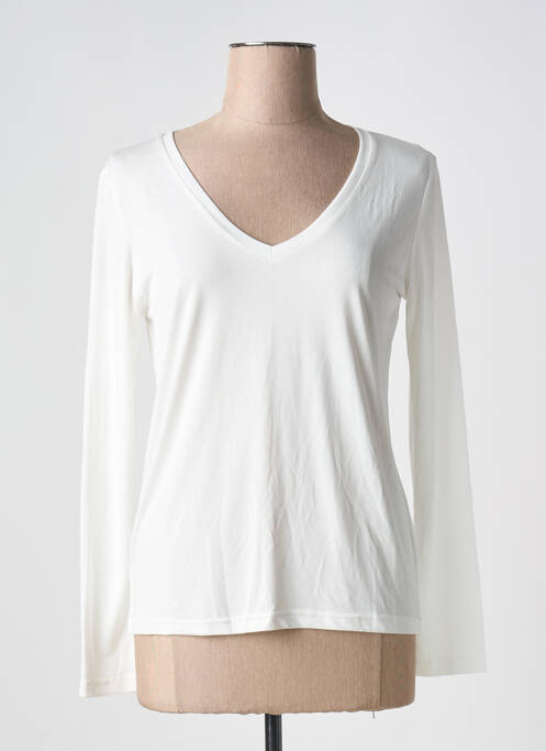 Tricou alb DAPHNEA femeie