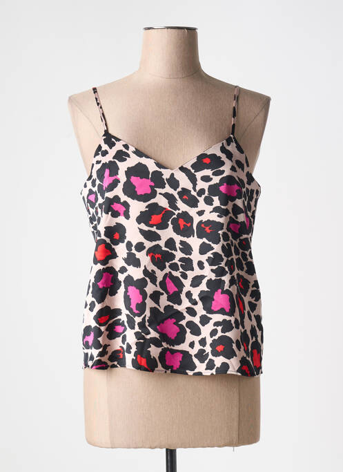 Top mâneci cu bretele ajustabile bretele subțiri negru LOLA CASADEMUNT femme