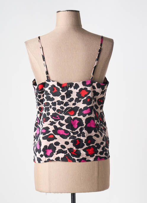 Top mâneci cu bretele ajustabile bretele subțiri negru LOLA CASADEMUNT femme