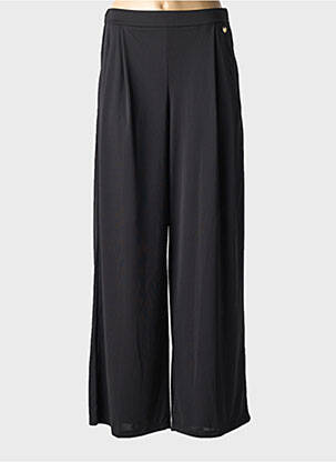 Pantalon drept talie elastică mărime normală negru LOLA CASADEMUNT femeie