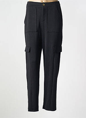 Pantalon cargo buzunare mărime normală negru GARCIA femeie