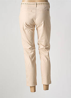 Pantalon 7/8 elasticitate mărime normală bej FREEMAN T.PORTER femeie