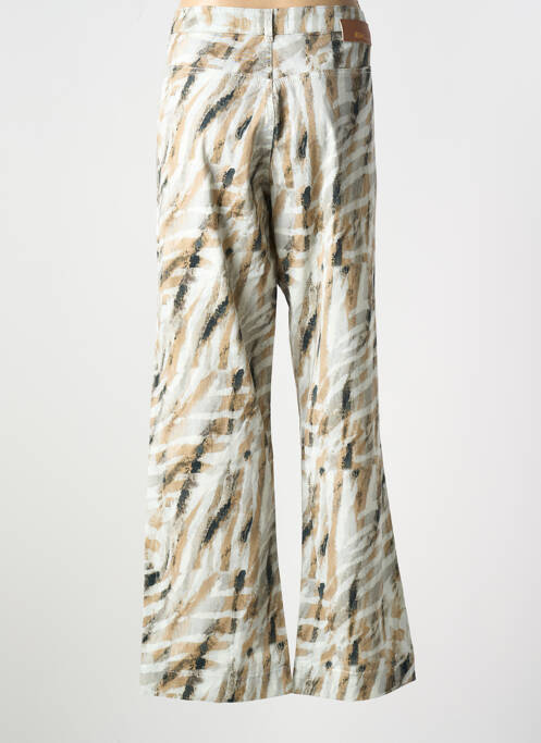 Pantalon drept bej EVA KAYAN femeie