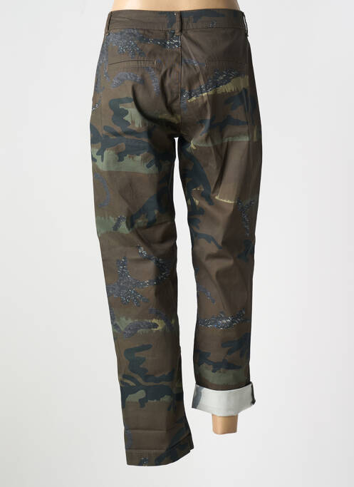 Pantalon drept verde EVA KAYAN femeie