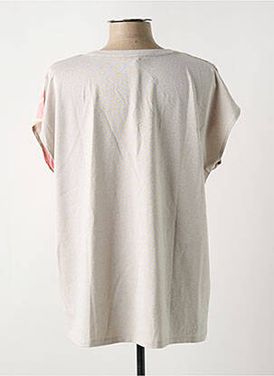 Tricou imprimeu fantezie mâneci scurte bej BETTY BARCLAY femeie
