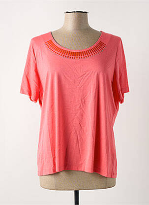 Tricou portocaliu PAUSE CAFE femeie