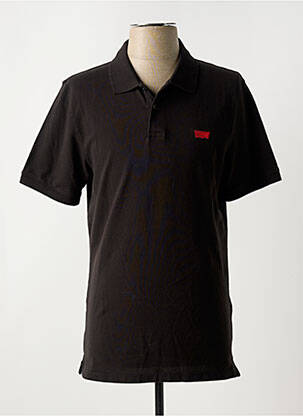 Polo elasticitate mâneci scurte negru LEVI'S bărbat