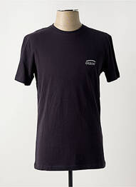 Tricou broderie mâneci scurte negru OXBOW bărbat