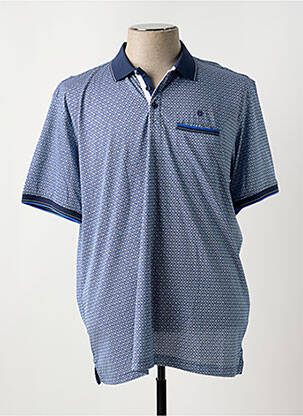 Polo albastru FELLOWS UNITED bărbat