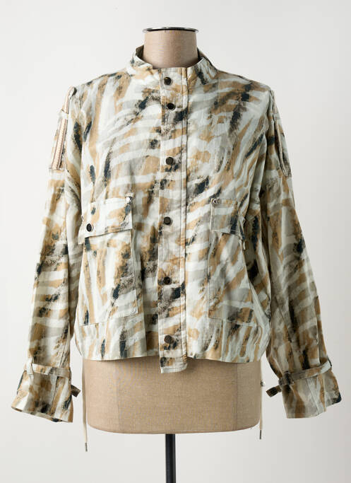 Jachete casual bej EVA KAYAN femeie