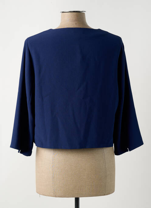 Vestă cu mâneci lungi albastru PAUSE CAFE femeie