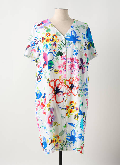 Rochie midi alb PAUSE CAFE femeie