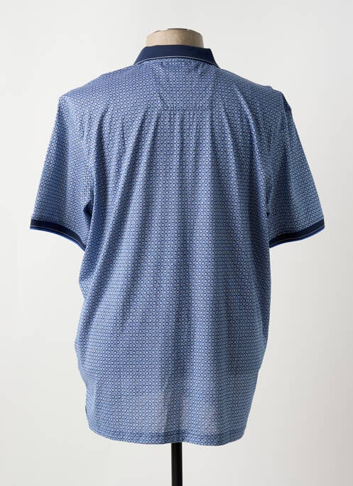 Polo albastru FELLOWS UNITED bărbat