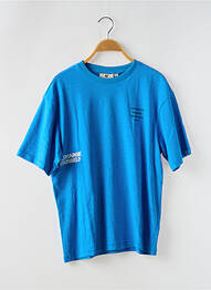 Tricou croială dreaptă mâneci scurte albastru GARCIA băiat