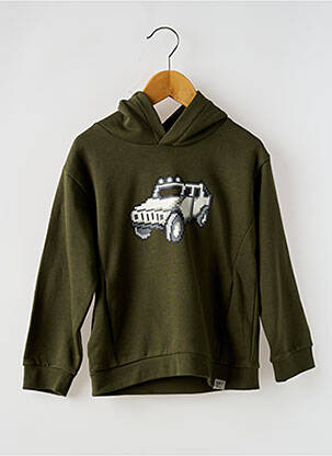 Hanorac cu glugă verde MAYORAL băiat