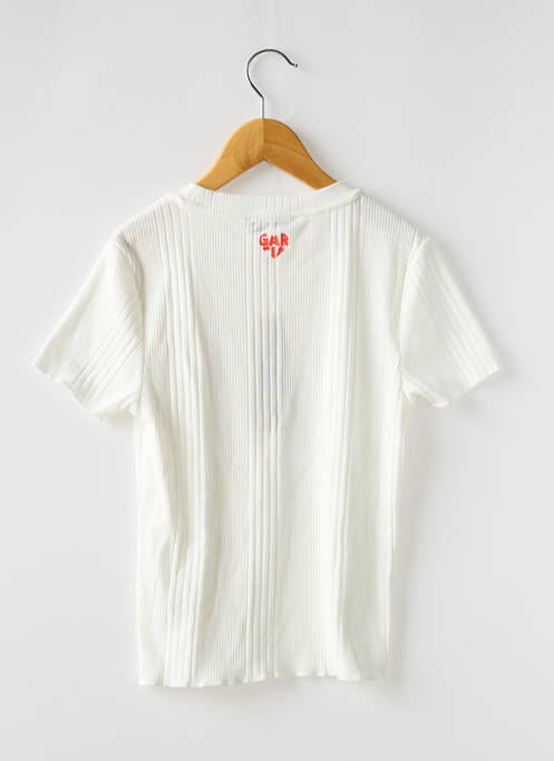 Tricou alb GARCIA fată