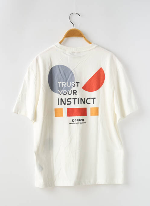 Tricou alb GARCIA băiat