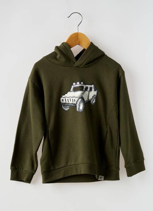 Hanorac cu glugă verde MAYORAL băiat