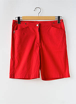 Bermudă roșu FELINO femeie