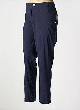 Pantalon drept albastru EVA KAYAN femeie