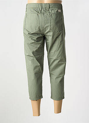 Pantalon trei sferturi buzunare verde FREEMAN T.PORTER femeie