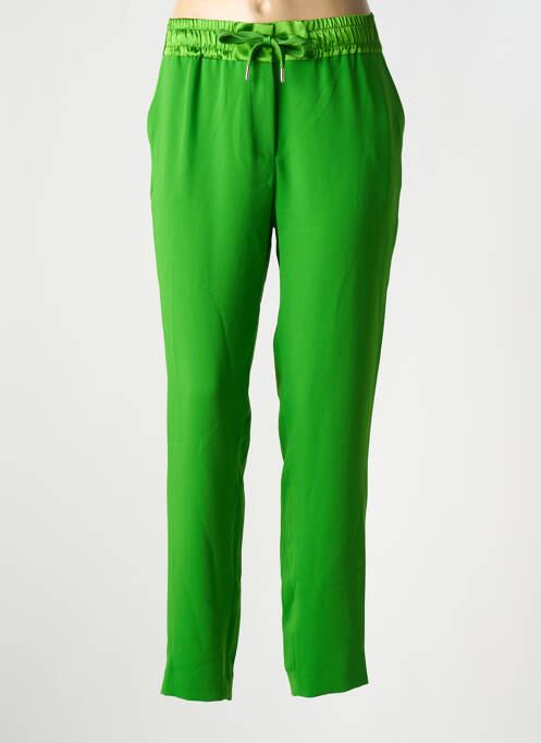 Pantalon slim verde EVA KAYAN femeie