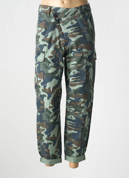 Pantalon 7/8 verde FREEMAN T.PORTER femeie