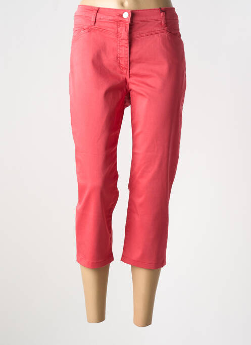 Pantalon trei sferturi roșu BETTY BARCLAY femeie