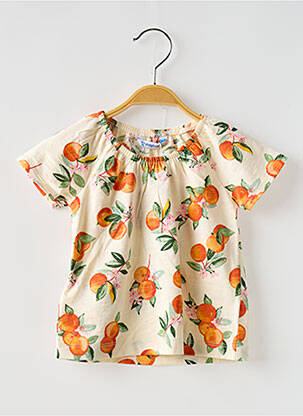 Tricou mâneci scurte mâneci scurte portocalie MAYORAL fată