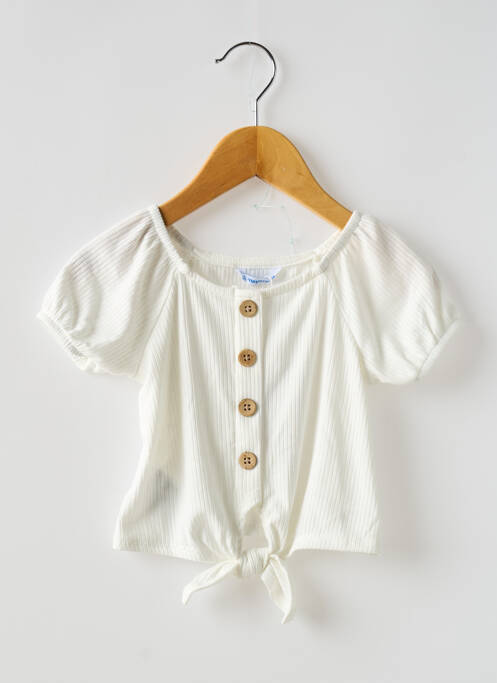 Tricou alb MAYORAL fată