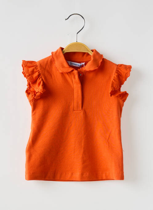 Polo portocaliu MAYORAL fată
