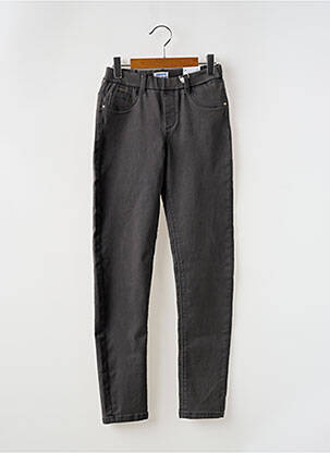 Pantalon slim talie elastică talie elastică gri MAYORAL fată