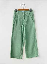 Pantalon evazat buzunare verde MAYORAL fille