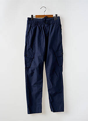 Pantalon cargo croială dreaptă talie elastică albastru MAYORAL băiat