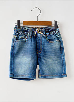 Bermudă țesătură denim talie elastică albastru MAYORAL băiat