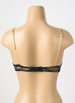 Sutien efect material satinat top sutien modelat negru AUBADE femeie